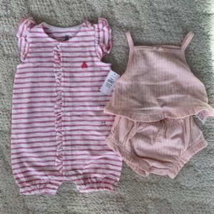 Baby Gap girl summer set!! 3-6 months